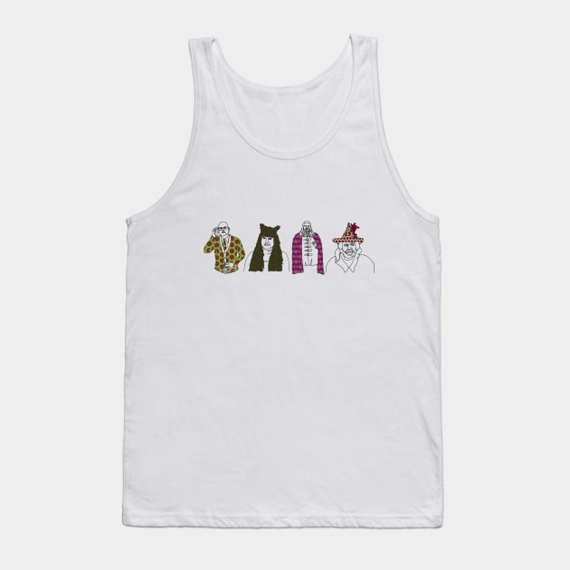 What we do in the Shadows- all vampires Tank Top by NickiPostsStuff